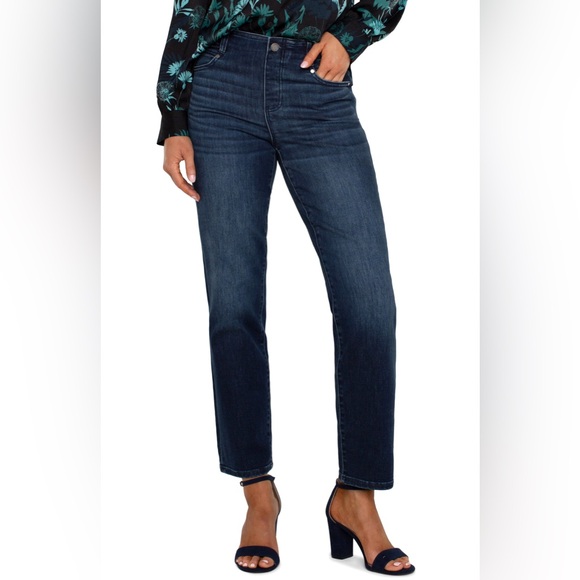 Liverpool Denim - Liverpool The Gia Glider® Slim - Eco - Warner Lake Colored